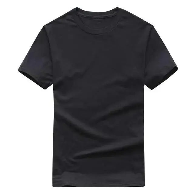 2024 New Solid color T Shirt Mens Black And White 100% cotton T-shirts Summer Skateboard Tee Boy Skate Tshirt Tops European size NovaCart