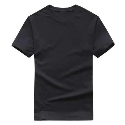 2024 New Solid color T Shirt Mens Black And White 100% cotton T-shirts Summer Skateboard Tee Boy Skate Tshirt Tops European size NovaCart