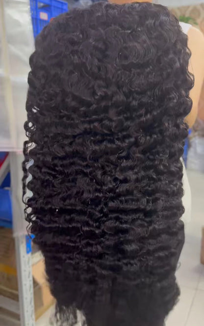 40 Inch Natural Raw Vietnamese Hair PrePlucked 13x6 Glueless Full Frontal Hd Wig Human Hair Lace Front Body Wave Curl Wig Vendor NovaCart