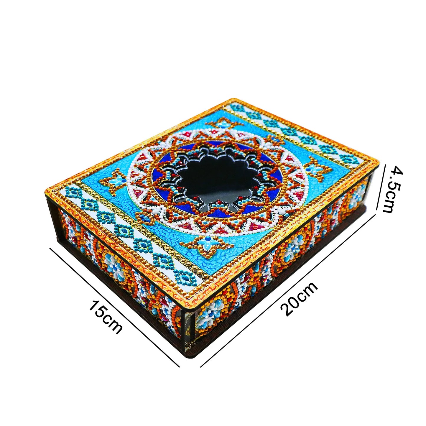 SONGWOO Wholesale Hot Selling DIY Custom Diamond Painting Kit Jewelry Necklace Ring Rhinestone Art Mandala Mirror Storage Box NovaCart