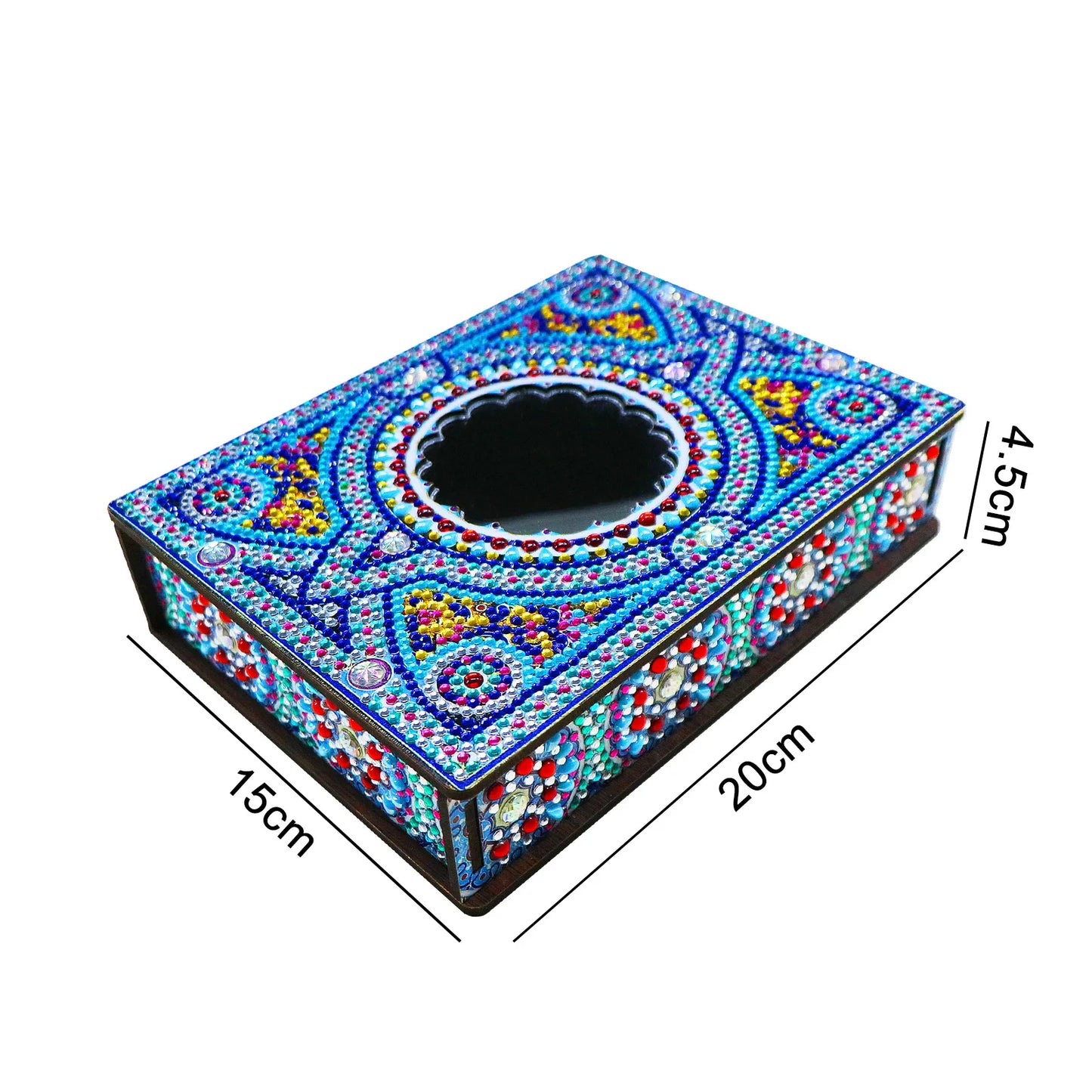 SONGWOO Wholesale Hot Selling DIY Custom Diamond Painting Kit Jewelry Necklace Ring Rhinestone Art Mandala Mirror Storage Box NovaCart