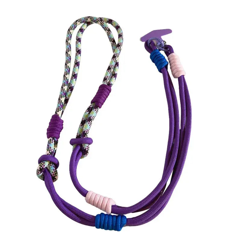 New Korean-style Mobile Phone Lanyard Three-Use Rope Case Strap Fixing Piece Neck and Diagonal Chain China NovaCart