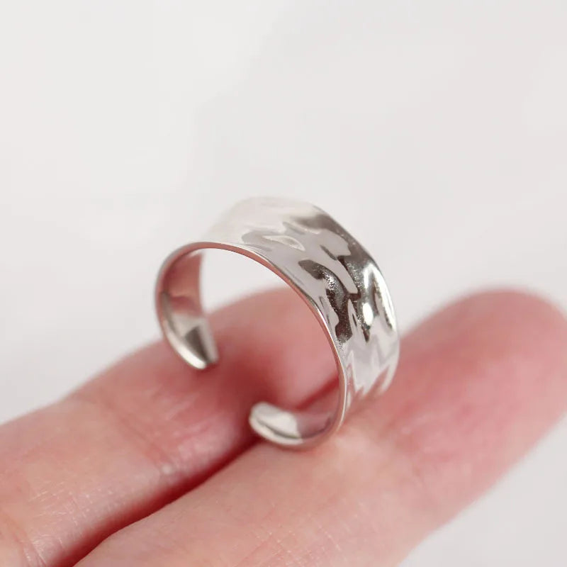 100% 925 Sterling Open Ring for Women Multi-layers Stars Hypoallergenic Lady Fashion Jewelry Rings NovaCart