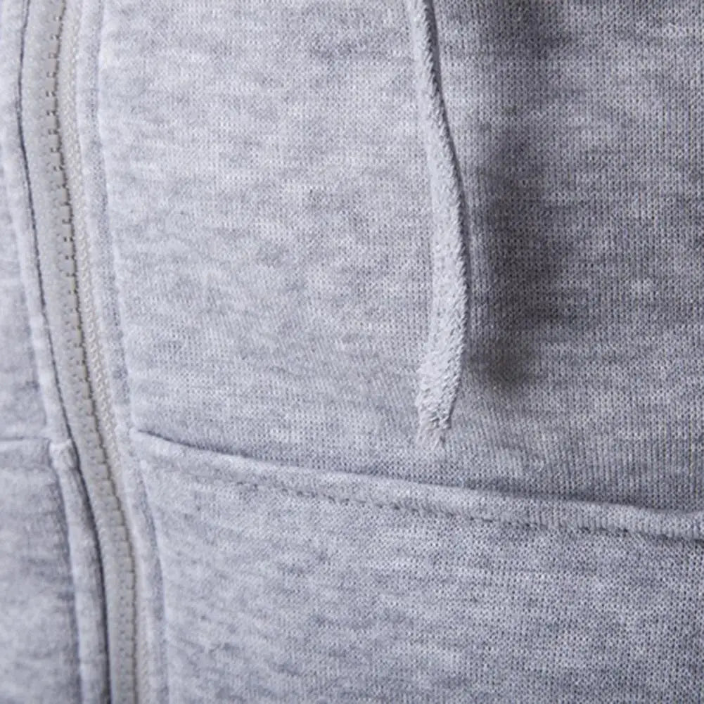 Autumn Men Sweatshirts Long Sleeve Jacket Hoodie Zipper Closure Jacket Male Hoodies Sweatshirt Slim Fit Male Clothing NovaCart