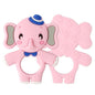 2pcs Cartoon Baby Teether Animal Silicone Teether Raccoon Elephant Koala Giraffe  Baby Teething Toys Accessories Perfect Toy For Kids Stevvex