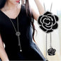 Long Necklaces& Pendants for Women Collier Femme Geometric Fashion Crystal Jewelry