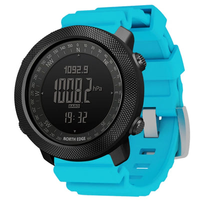 NORTH EDGE Men's sport Digital watch Hours Running Swimming Military Army watches Altimeter Barometer Compass waterproof 50m NovaCart