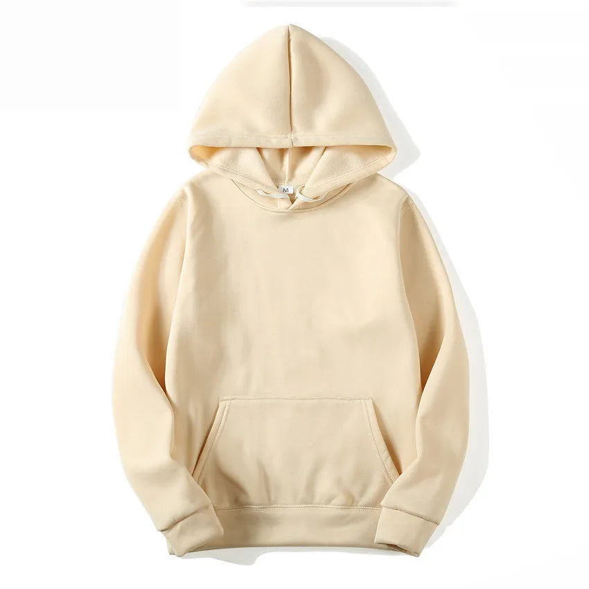 Hoodies Sweatshirts Men Woman Fashion Solid color Red Black Gray Pink Autumn Winter fleece Hip Hop Hoody Male Brand Casual Tops NovaCart
