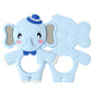 2pcs Cartoon Baby Teether Animal Silicone Teether Raccoon Elephant Koala Giraffe  Baby Teething Toys Accessories Perfect Toy For Kids Stevvex