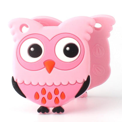 Owl Silicone Teethers Food Grade For Baby Teething  Silicone Beads Teething Toddler Toys For Kids Stevvex