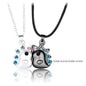 2Pcs/Set Magnetic Couple Necklace Unicorn Shaped Magnet Couple Necklace Jewelry