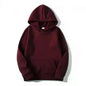 Hoodies Sweatshirts Men Woman Fashion Solid color Red Black Gray Pink Autumn Winter fleece Hip Hop Hoody Male Brand Casual Tops NovaCart