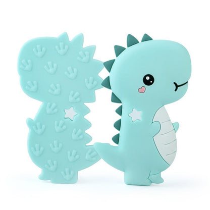 Dinosaur Baby Teether  Animal Silicone Beads Chew Charms Food Grade Silicone Teether Bead Toy Gift For Baby and Kids Stevvex
