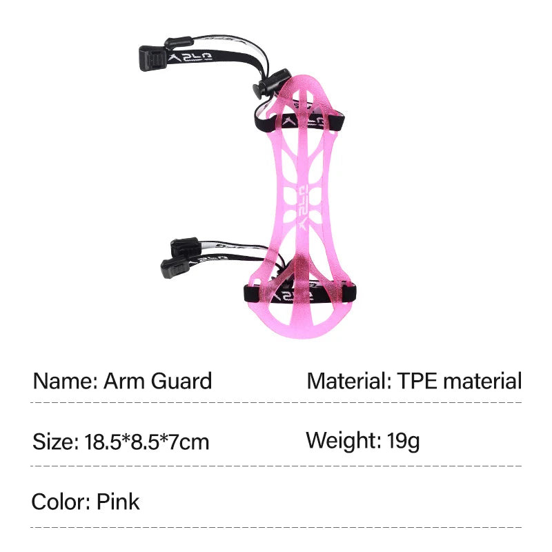 SPG Arm Guard Archery Traditional Recurve Takedown Bow Forearm Protective Gear Adjustable Outdoor Target Shooting Arms Protector NovaCart