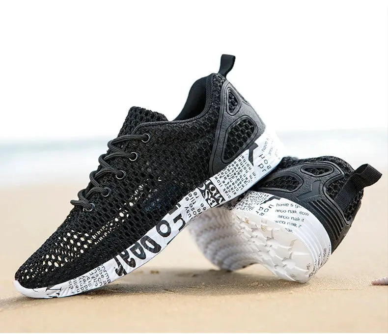 Hight Quality Summer Mens Casual Shoes Aqua Shoes Origin Air Mesh Sneakers Fashion Foam Sport Footwear Beach Shoes Water Shoes NovaCart