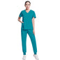 Fashionable Hospital Custom Nurse Uniform Embroidery Logo Colors Short Scrubs Jogger Straight Nurse Uniform Pants Sets NovaCart