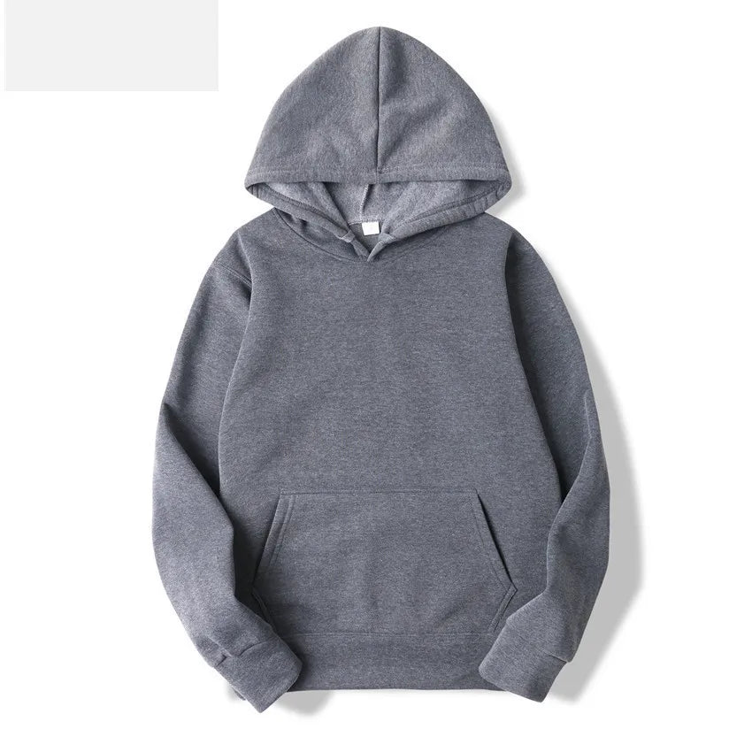 Hoodies Sweatshirts Men Woman Fashion Solid color Red Black Gray Pink Autumn Winter fleece Hip Hop Hoody Male Brand Casual Tops NovaCart