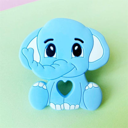 Silicone Elephant Animal Newborn Teethers Toy Cartoon Children Perfect Gift For Baby Boys or Girls Stevvex