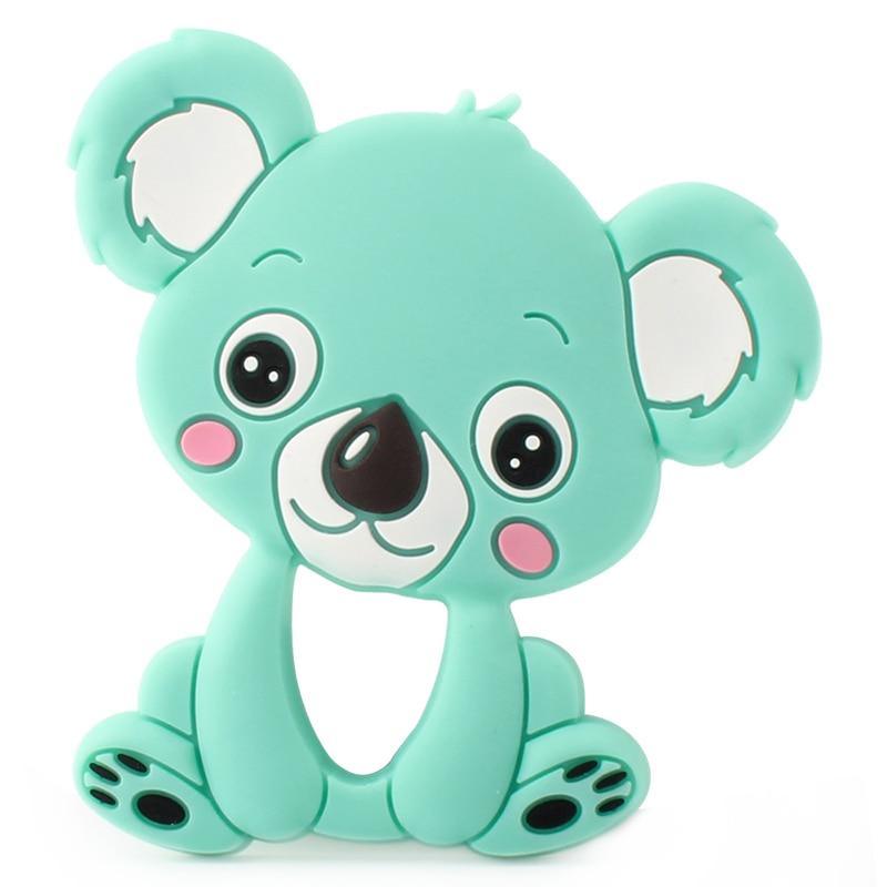Baby Animal Silicone Teethers Dog Dinosaur Koala Baby Teething Product Accessories For Baby Kids Stevvex