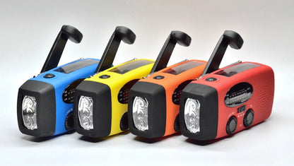 Emergency Solar Hand Crank AM/FM NOAA Radio/Flashlight/Cell Phone Charger/300-1000amh Battery/original Designer & Manufacturer NovaCart