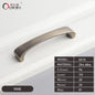 Oukali Nordic Style Atmospheric Brushed Brass Cabinet Wardrobe Knobs Handles Kitchen Bedroom Furniture Handles NovaCart