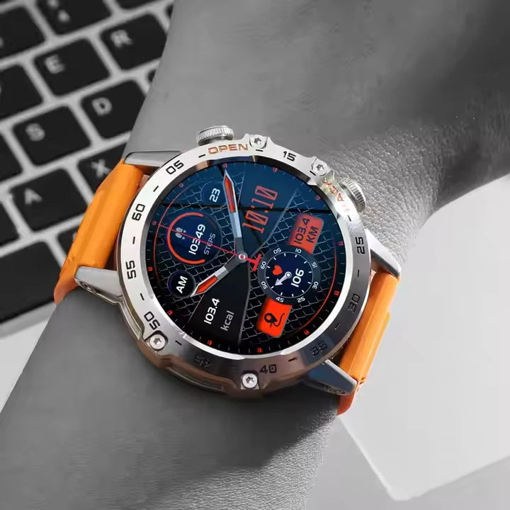 K52 PK GPS Motion Track IP67 Waterproof 1.39 Inch Round Screen VS05 Fashion Smartwatch Monitor Sleep VS05 Smart Watch NovaCart