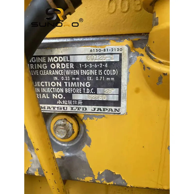SUNORO Customer Customized SA6D125E-1 diesel Engine Assembly 6D125E-3 Engine Assembly for Komatsu Bulldozers NovaCart