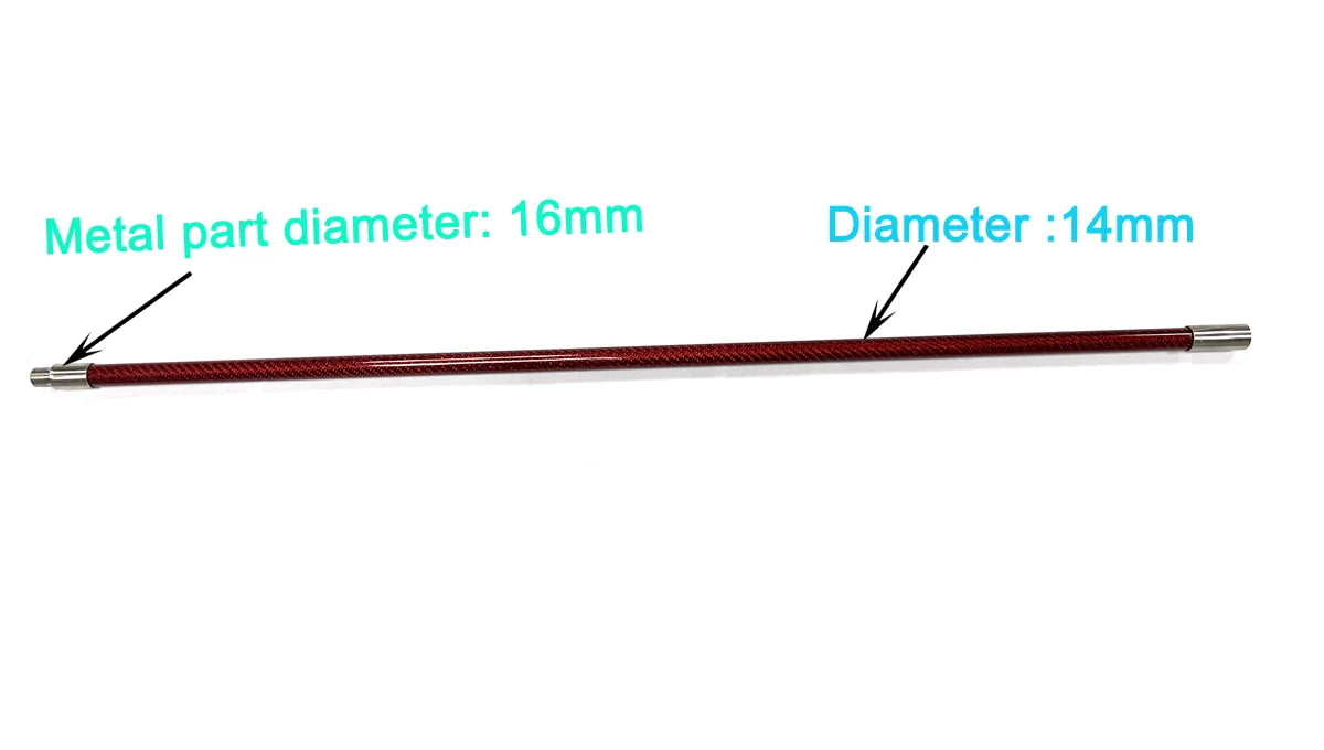 7' Travel Carbon Fibre Diving Spears Fishing Gun Accessoris Open 1 Prong Single Barb Tip for Hunting NovaCart