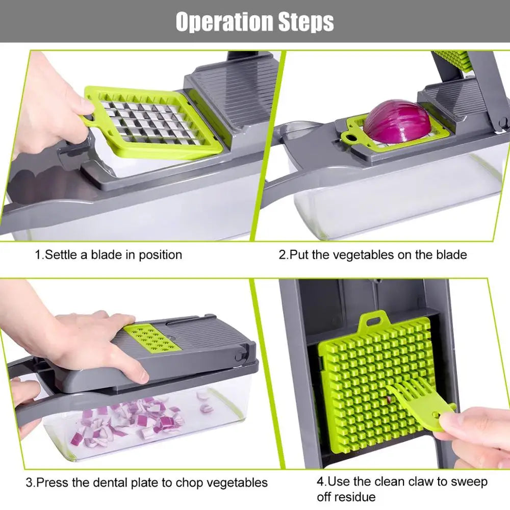 Vegetable Chopper Multifunctional Grater Cutter Kitchen Accessories Manual Fruit Slicer Potatos Shredders Cheese Onions Slicers NovaCart