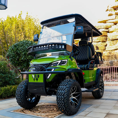 Cheap Golf Cart Unique Design Hot Sale 4-Wheel Electric Golf Cart  Compatible Club Car 48v/72v Battery Voltage NovaCart
