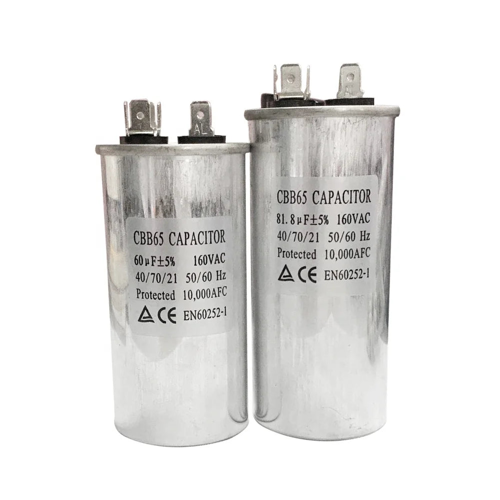 XSW Motor Capacitor for Air Conditioner 3uf CBB65 450V +5% Tolerance Run Capacitor NovaCart