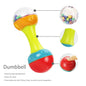 Baby Rattles Teether Shaker Grab and Spin Rattle Musical Toy Set Early Educational Toys For Baby Stevvex