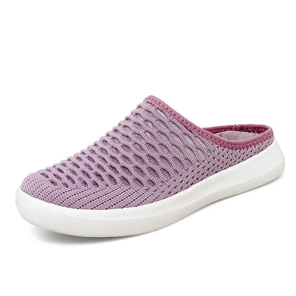 Women's Thick-Soled Half-Slip Slip-On Beach Air Cushion Shoes NovaCart
