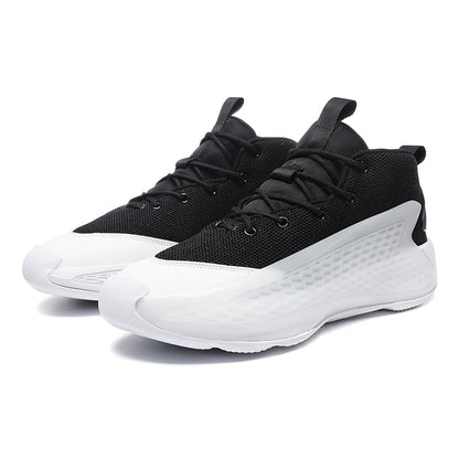 Basketball Boots Men Women Mid Cut Hook Loop Basket Sport Sneakers Cushioned Breathable Training Shoe NovaCart