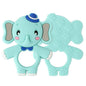2pcs Cartoon Baby Teether Animal Silicone Teether Raccoon Elephant Koala Giraffe  Baby Teething Toys Accessories Perfect Toy For Kids Stevvex