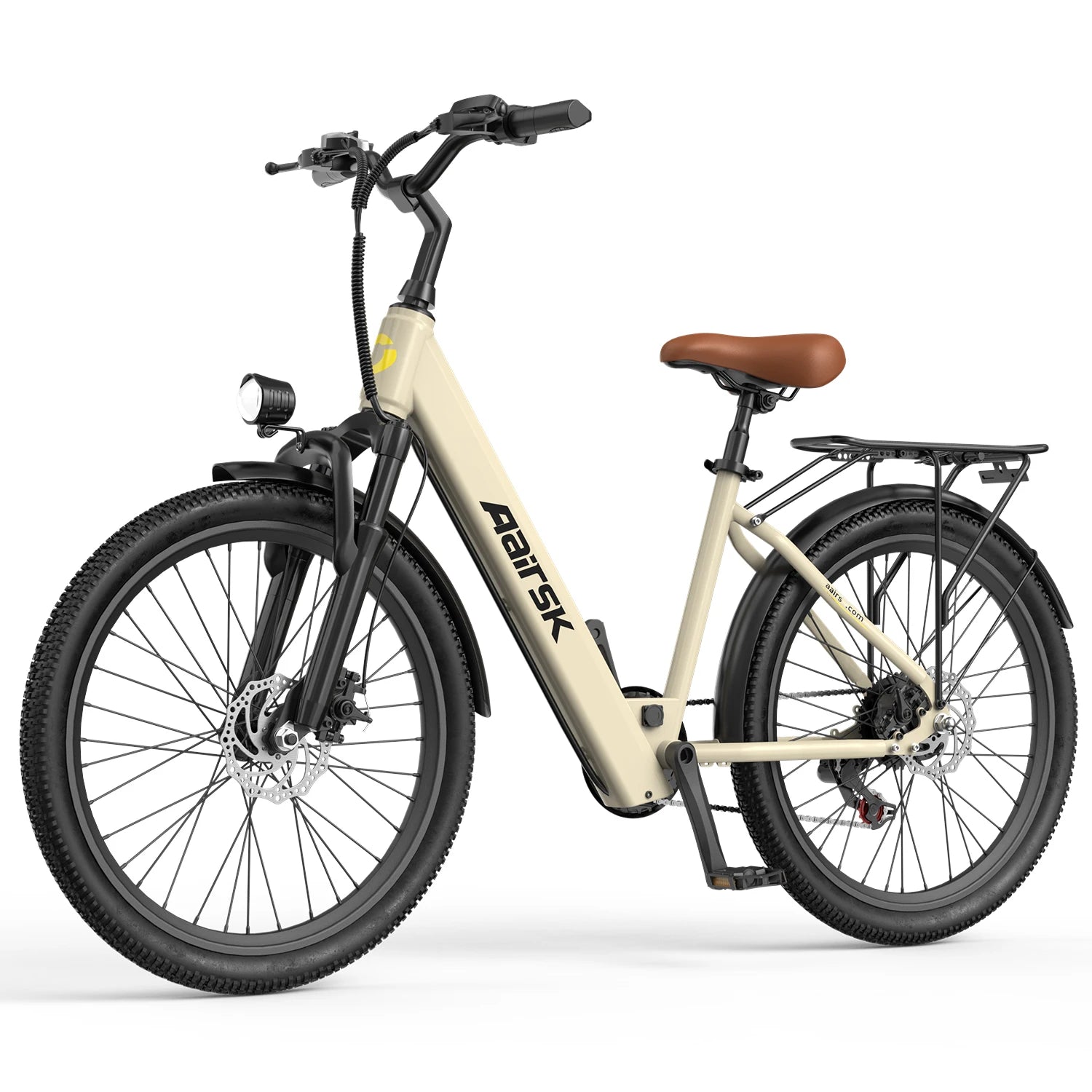 Aairsk 2025 ODM Model Electric City Bike for Adults Women High-Speed Pedal Assist 13Ah Lithium Rear Hub for Off-Road Riding NovaCart