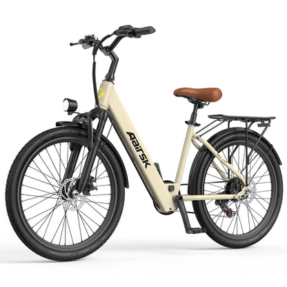 Aairsk 2025 ODM Model Electric City Bike for Adults Women High-Speed Pedal Assist 13Ah Lithium Rear Hub for Off-Road Riding NovaCart