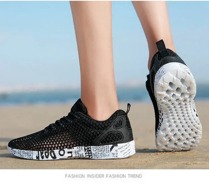 Hight Quality Summer Mens Casual Shoes Aqua Shoes Origin Air Mesh Sneakers Fashion Foam Sport Footwear Beach Shoes Water Shoes NovaCart