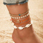 Golden Shore Anklet Ivory Embers