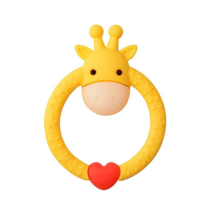 Cute Animal  Baby   Silicone Teether Child Supplies Baby Nursing  Dental Care Child Sucking Toy Perfect For Kids And Parents Stevvex