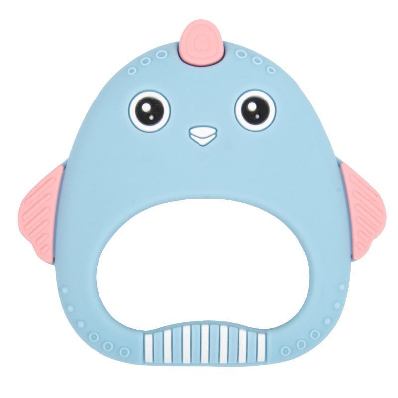 Food Grade Silicone Teethers Animal Fox Koala  Teether  Baby Silicone Chew Charms Kids Teething Gift Toddler Toys Stevvex