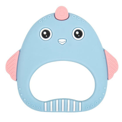 Food Grade Silicone Teethers Animal Fox Koala  Teether  Baby Silicone Chew Charms Kids Teething Gift Toddler Toys Stevvex
