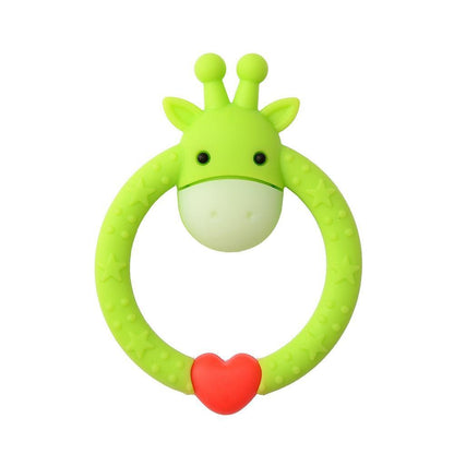 Cute Animal  Baby   Silicone Teether Child Supplies Baby Nursing  Dental Care Child Sucking Toy Perfect For Kids And Parents Stevvex