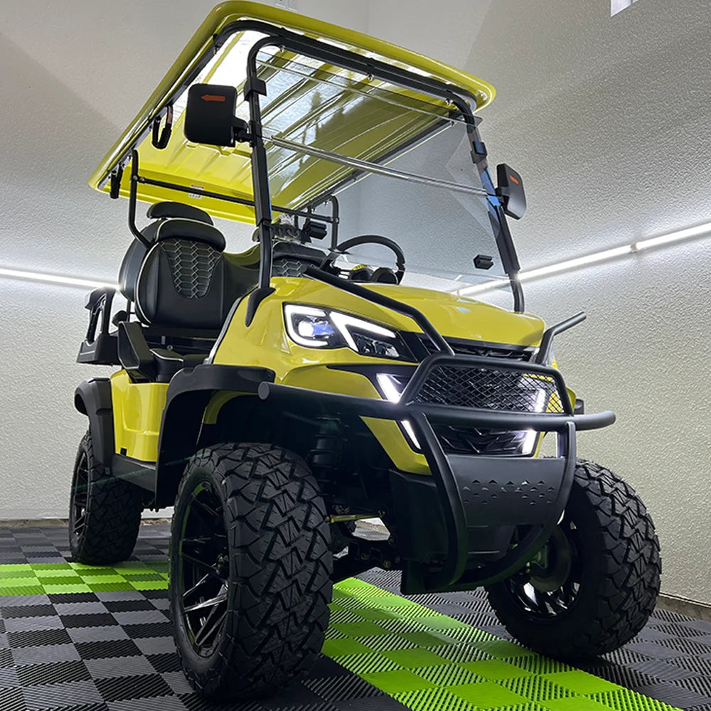 Cheap Golf Cart Unique Design Hot Sale 4-Wheel Electric Golf Cart  Compatible Club Car 48v/72v Battery Voltage NovaCart