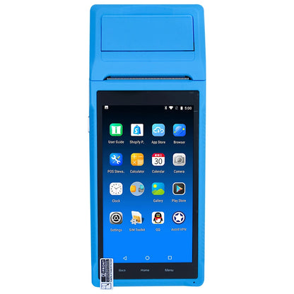 Newpas Android 8.1 Pda Android Pos System for Taxi to Print Ticket Mini Portable Mobile Pos Built-in 58mm Bt Thermal Printer NovaCart