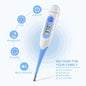 Flexible Tip Digital Thermometer Waterproof Plastic Baby Oral & Armpit Thermometer for Clinical Hospitals & Household Use NovaCart