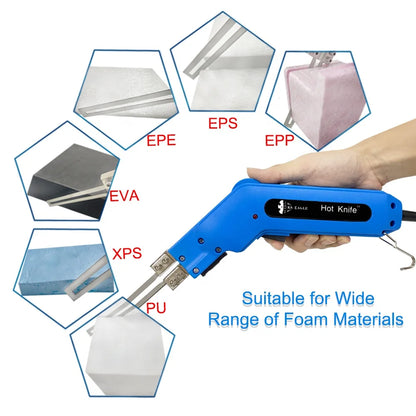 KS EAGLE Hand Held Electric Foam Cutter Heat Cutting Knife 200W Styrofoam Engraving Slotting Carving Tool Kit Hot Knife Cutter NovaCart