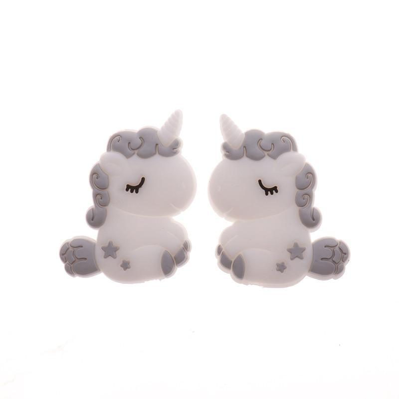 Silicone Unicorn Teether Beads Cute Cartoon Rodent BPA Free Baby Teething Toy For Baby and Kids Stevvex