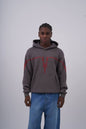 "Heartbeat" Embroidered Graphic Hoodie Withinblack
