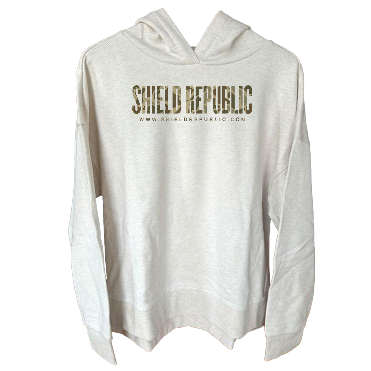 Shield Republic Duck Camo Banner Text (Front) Shield Republic